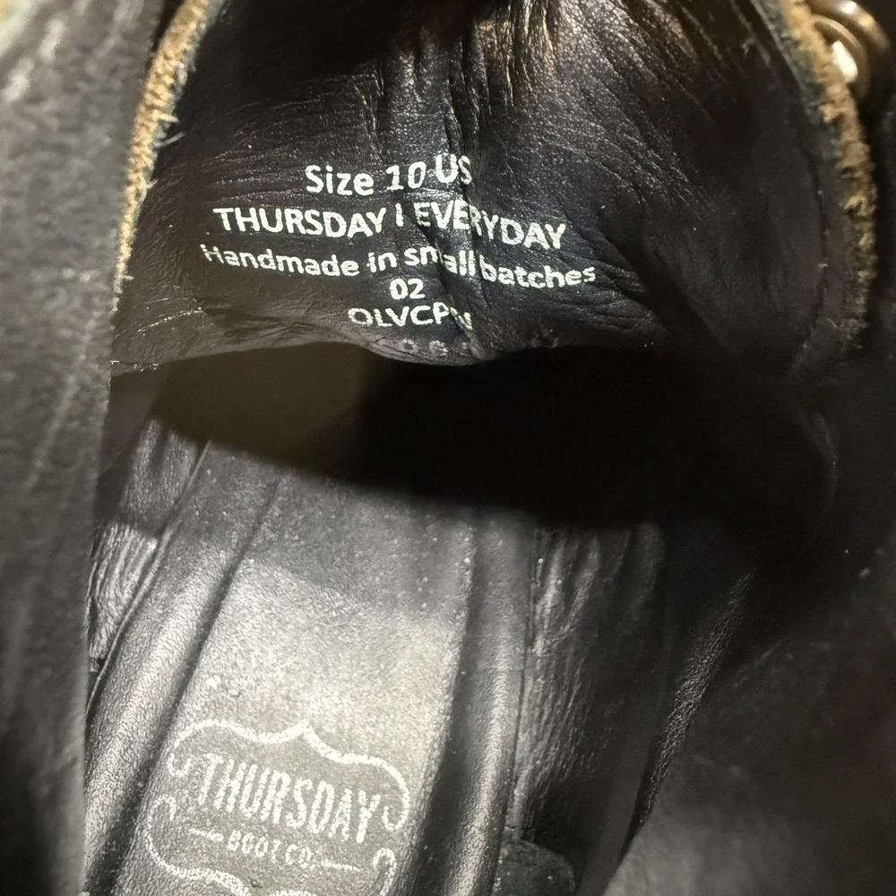 Thursday Boot Company size brownish